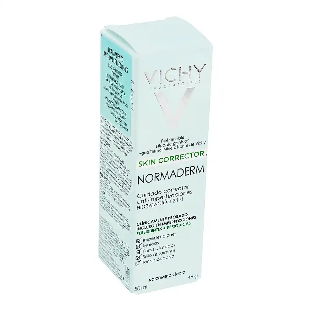 Vichy Crema Hidratante Normaderm Global Skin Corrector 