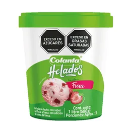 Helado Fresa Colanta x 1 L