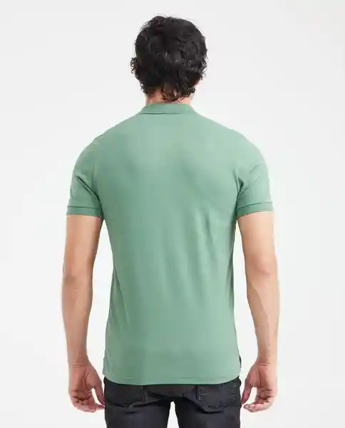 Camiseta Polo Muscle Verde Mirto Oscuro XXL Chevignon