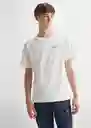 Camiseta Wander Off White Talla 19 Teen Niños Mango