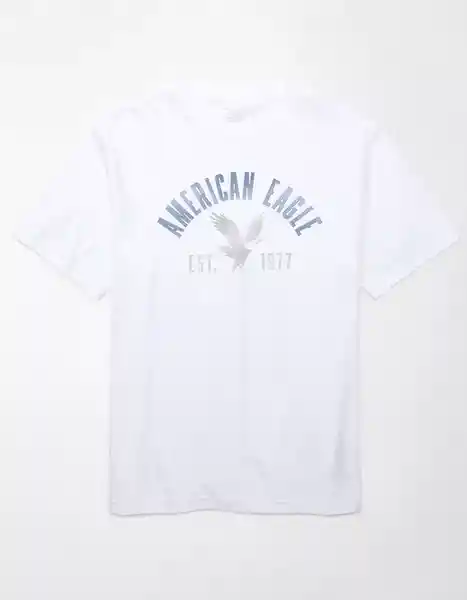 Camiseta Hombre Blanco Talla Small American Eagle 01813570