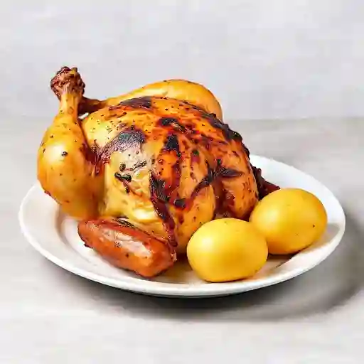 Pollo a la brasa entero