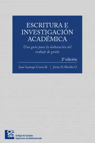Escritura e Investigación Académica - VV.AA