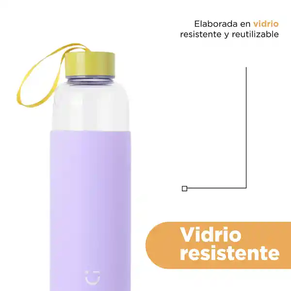 Vaso de Vidrio Serie Púrpura Miniso