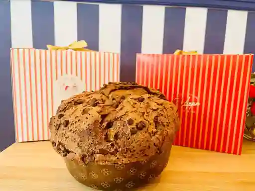 Panettone chocolate + 2 bolsas corazon