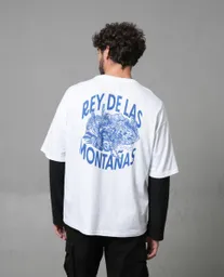 Camiseta Hombre Blanco XL 103G020_BLA110601 Rifle