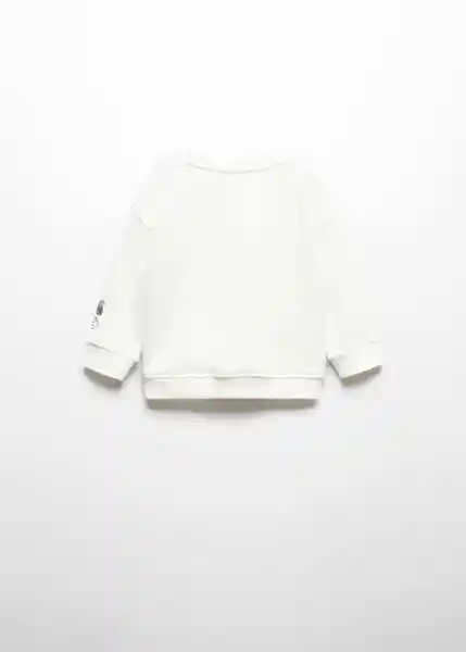 Sudadera Pole Off White Talla 71 Niños Mango