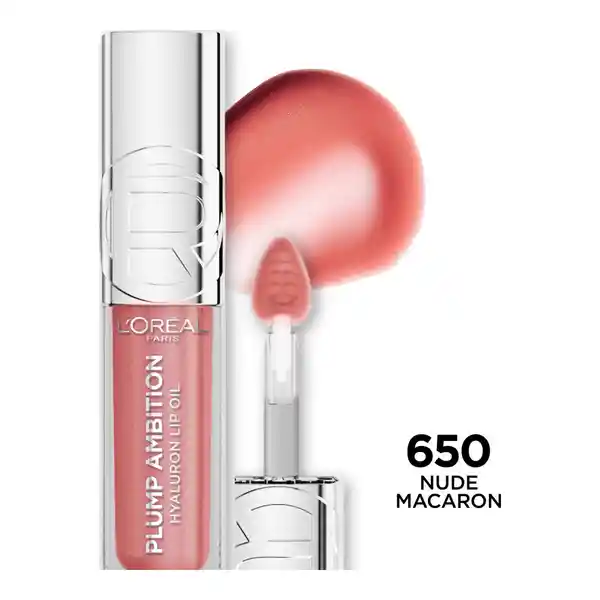 Plumping Lip Oil Nude Macaron LOreal Paris