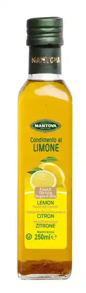 Mantova Aceite Oliva Extra Virgen Sabor Limón