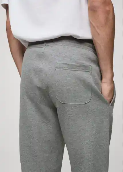 Pantalón Cohen Gris Medio Vigoré Talla M Hombre Mango