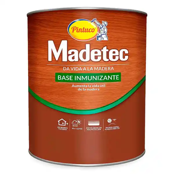 Madetec Pintura Tipo Inmunizante Base Madera