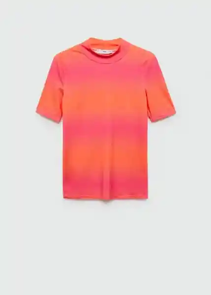 Camiseta Sun Fucsia Talla L Mujer Mango