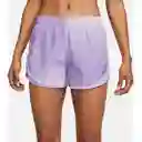 Nike Short W Tempo Para Mujer Morado Talla XS