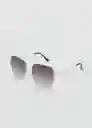 Gafas de Sol Capri Plata Talla 99 Mujer Mango