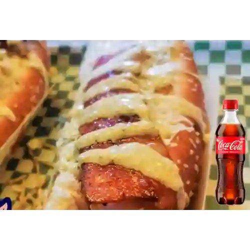 Combo Hot Dogs + Coca Cola Original 400 ml