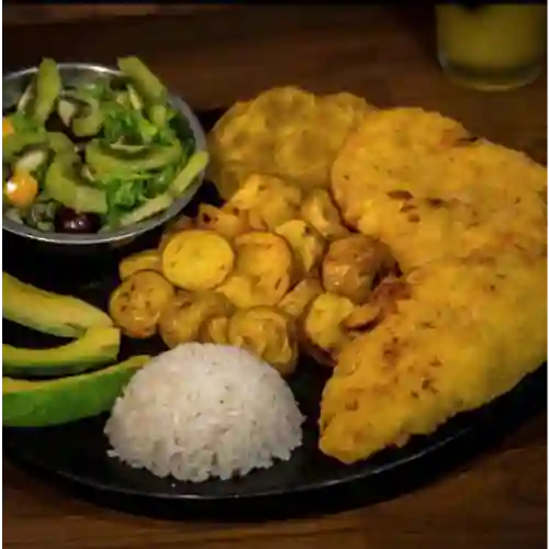 2Menus con Chuletas de Pollo