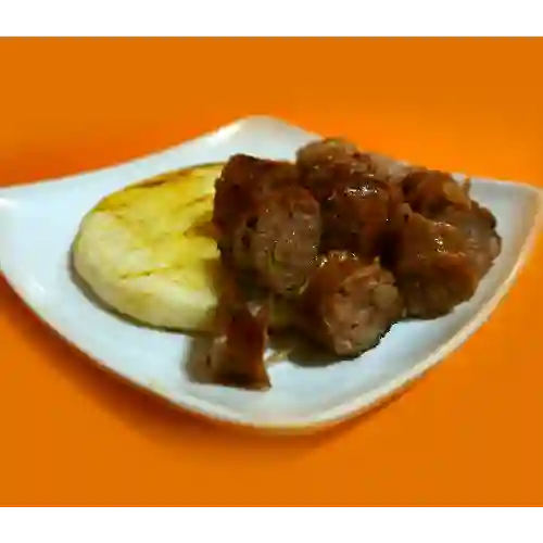 Arepa con Chorizo