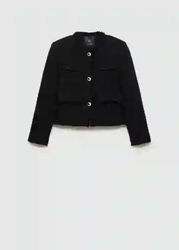 Chaqueta Wintour Negro Talla XL Mujer Mango