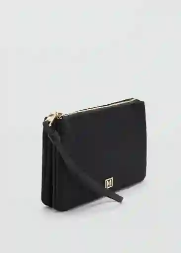 Monedero G Nil Negro Talla 99 Mujer Mango