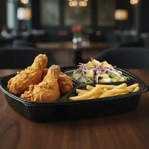 Combo broaster ensalada + bebida