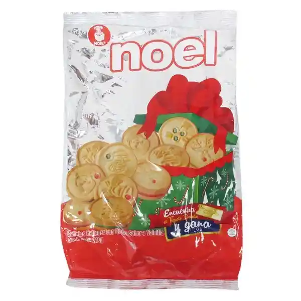 Noel Galleta Rellena Crema Vainilla