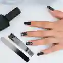 Set Manicura Profesional Cortauñas y Lima de Cristal Miniso