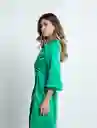 Vestido Hanny Mujer Verde Marmol Medio Talla M 572F370 Naf Naf