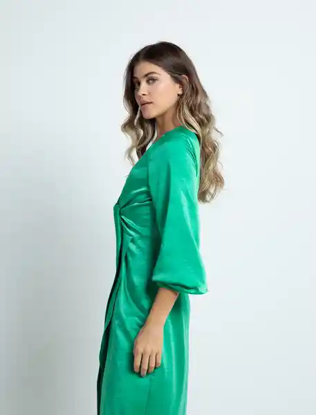 Vestido Hanny Mujer Verde Marmol Medio Talla M 572F370 Naf Naf