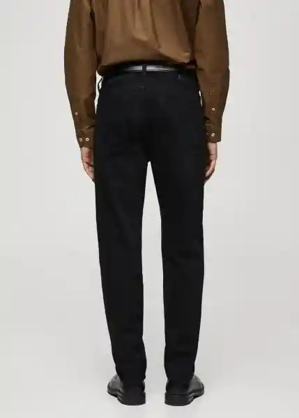 Jean Bob Tejano Negro Talla 42 Hombre Mango