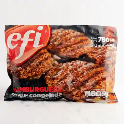 Efi Hamburguesa Premium Congelada