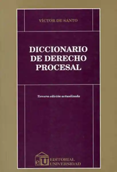 Diccionario de derecho procesal