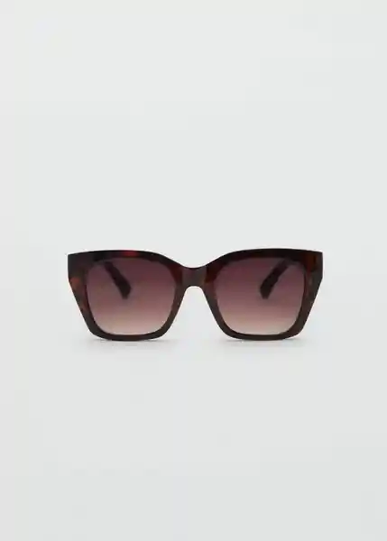 Gafas de Sol Mossi Chocolate Talla 99 Mujer Mango