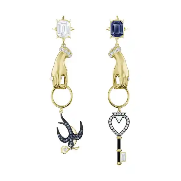 Swarovski Aretes Para Mujer Oro 482975