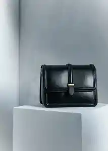 Bolso P Iván Negro Mujer Mango