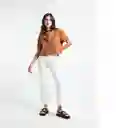 Pantalón Polen Mujer Crudo Cannoli Claro 12 532E323 Naf Naf