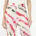 Pantalón Tiro Alto Bota Recta Multicolor Talla 8 - 679343