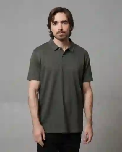 Camiseta Polo Hombre Verde Talla XL 193G103_VER190414 Rifle