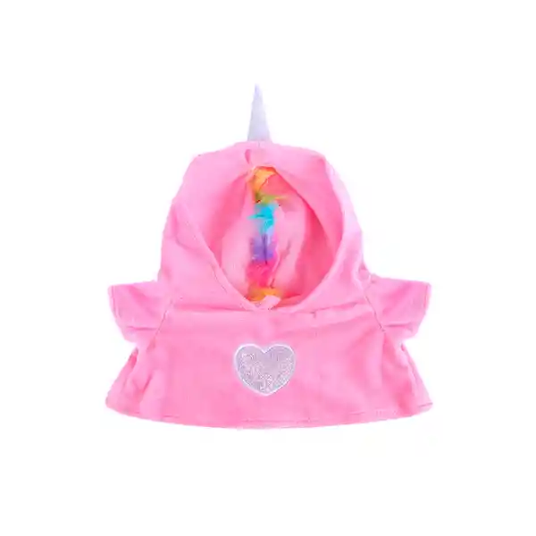 Sudadera Con Capucha Para Peluche Pen Pen Unicornio Rosa Miniso