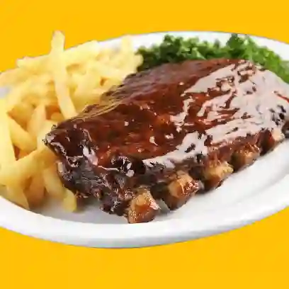 Costillas de cerdo bbq