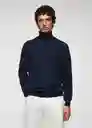 Saco Jersey Willyt Navy Talla L 47040798_56 Hombre Mango