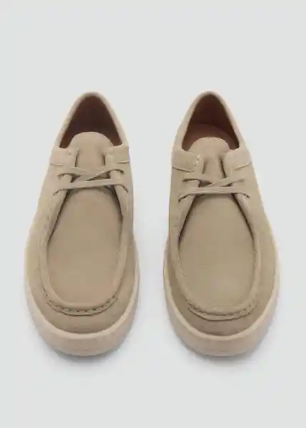 Zapatos Easywa Beige Talla 42 Hombre Mango