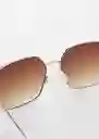 Gafas de Sol Julia Oro Talla 99 Mujer Mango