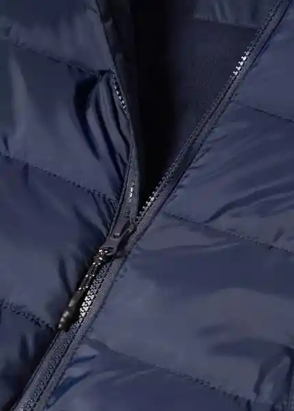 Abrigo Anorak America5 Navy Talla 09 Niños Mango