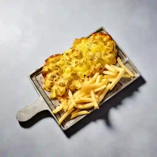 Pechuga, Queso y Champiñones
