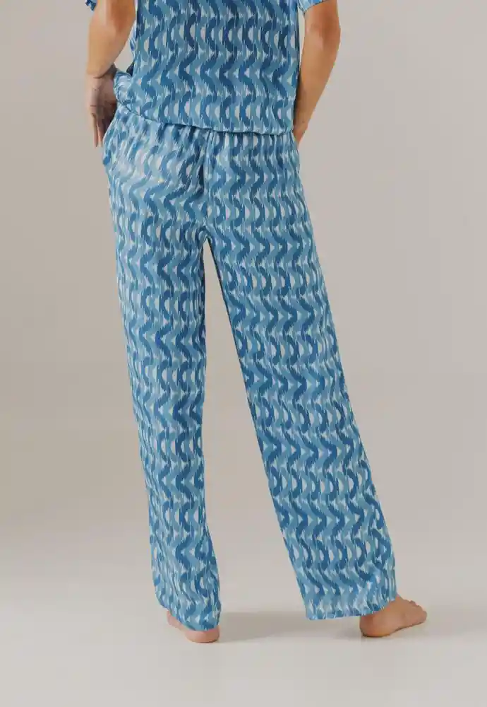 Pantalon Pijama M - Verde Azu