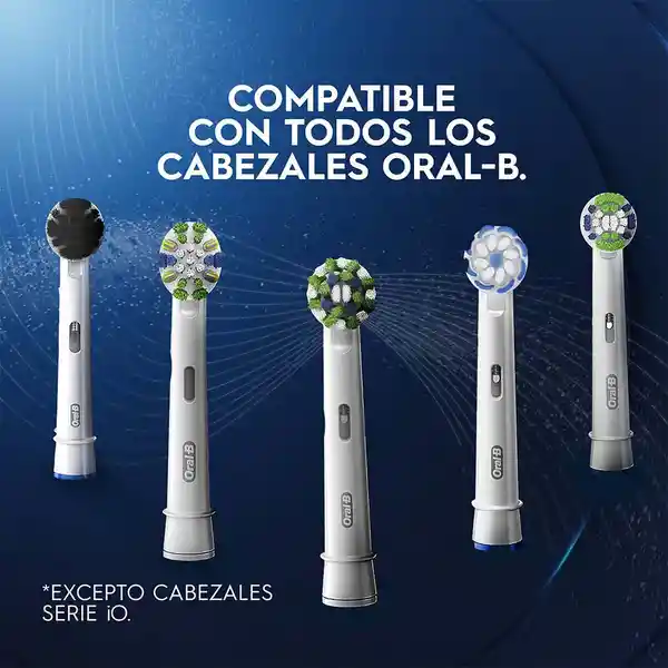 Oral B PRO Series 3 Cepillo de Dientes Eléctrico Cabezal Redondo Advanced Clean Negro