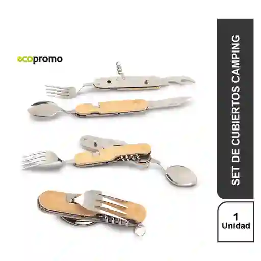 Cubierto Multifuncional Camping HO-344