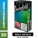 Chesterfield Green​ x20 Cigarrillos