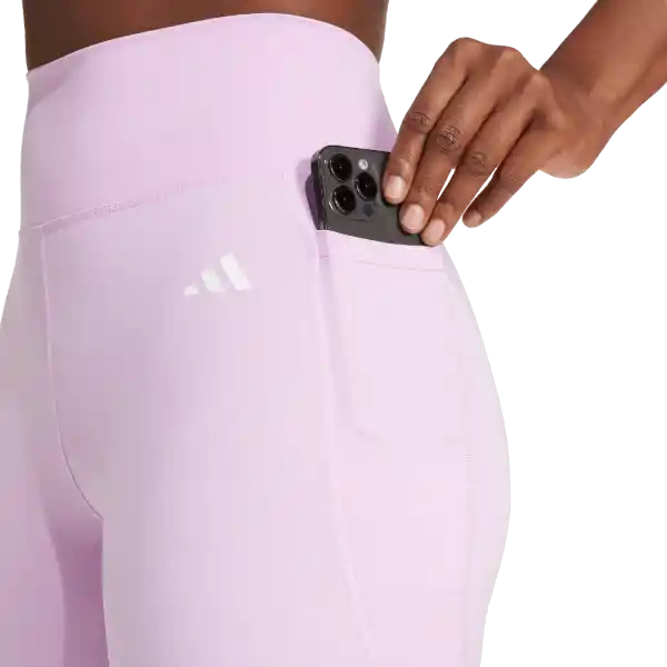 Adidas Licra Opt Ess St 7In Entrenamiento Mujer Morado Talla L