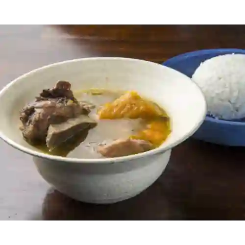 Combo Caldo de Costilla +Arroz+bebidas